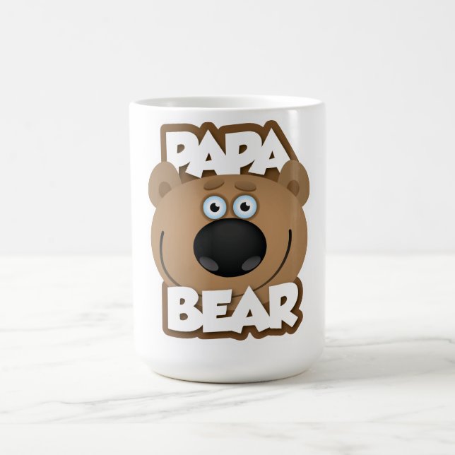 Taza De Café Oso de la papá (Centro)