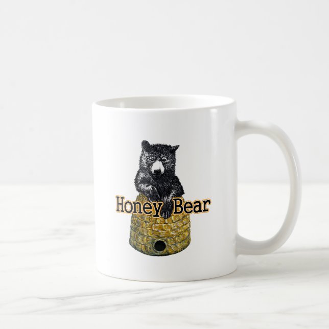 Taza De Café oso de miel (Derecha)