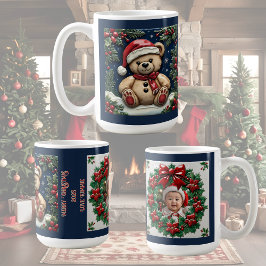 Taza De Café Oso de Navidades de nieve