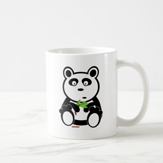 Taza De Café Oso de panda de Bubba (Derecha)
