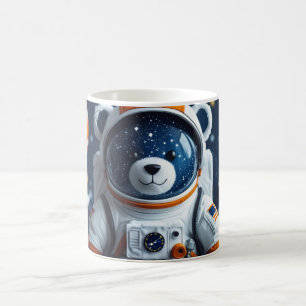 Taza De Café Oso de peluche astronauta estrellado
