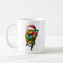 Oso de peluche de Navidad
