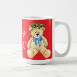 Taza De Café oso de peluche de vacaciones, ¡Beary Amado!