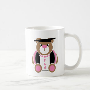 Taza De Café Oso de peluche femenino lindo personalizado del