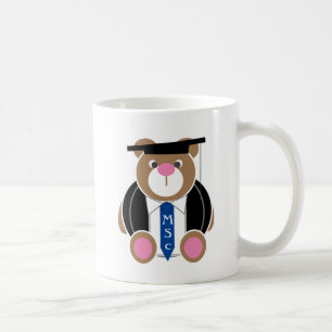 Taza De Café Oso de peluche lindo personalizado del master en