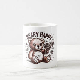 Taza De Café Oso de peluche muy feliz