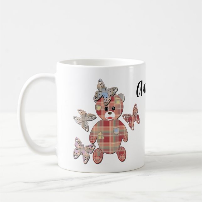 Taza De Café Oso de peluche, oso de Teddy (Izquierda)