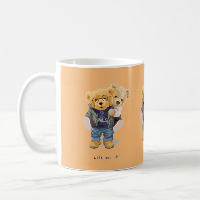 Taza De Café Oso de Teddy (Izquierda)