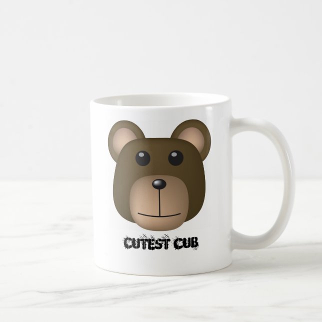 Taza De Café Oso, el Cub más lindo (Derecha)