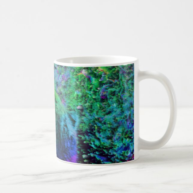 Taza De Café Oso en espacio (Derecha)