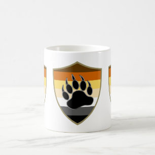 TAZA DE CAFÉ OSO GAY DE PATAS DE OSO