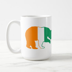 Taza De Café Oso gay irlandés