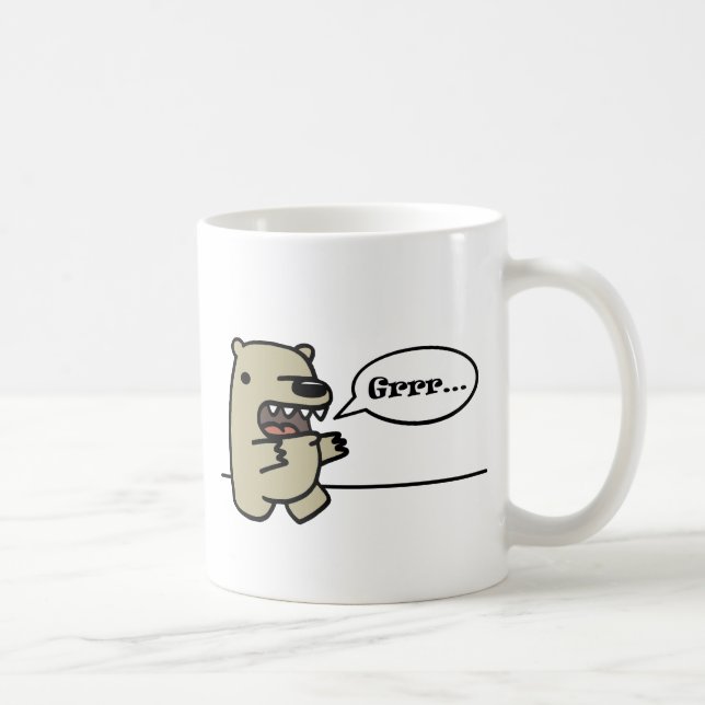 Taza De Café Oso grizzly (Derecha)