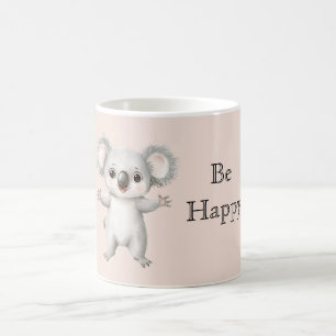Taza De Café Oso Koala Feliz y Lindo
