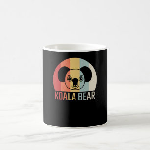 Taza De Café Oso Koala Retro