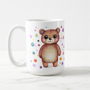 Taza De Café Oso lindo Teddy genial positivo
