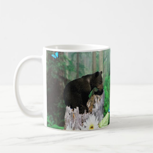 Taza De Café Oso marrón bebé, tazón de café (Izquierda)