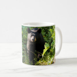 Taza De Café Oso negro curioso