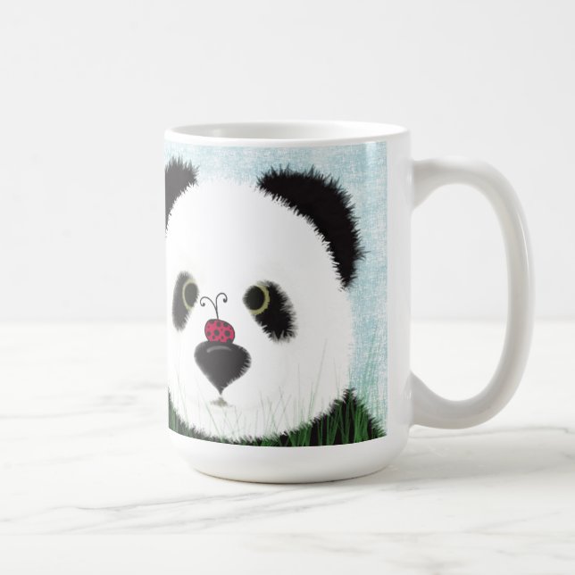 Taza De Café Oso Panda Adorable (Derecha)