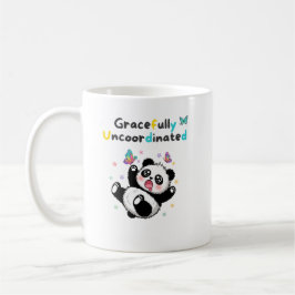 Taza De Café Oso Panda Adorable Descoordinado con Gracia