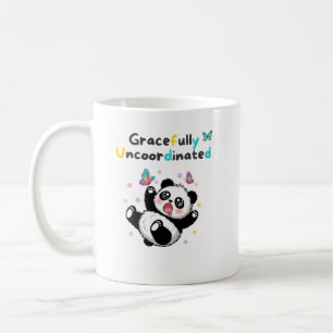 Taza De Café Oso Panda Adorable Descoordinado con Gracia