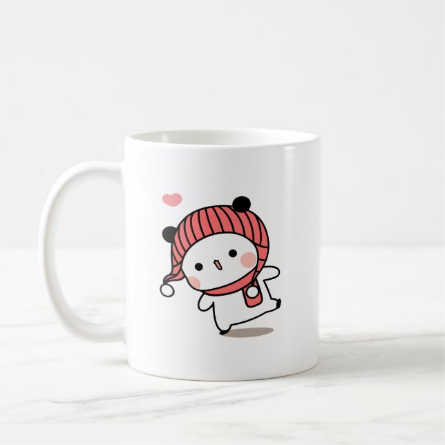 Taza De Café Oso panda, bubu y dudu (Izquierda)