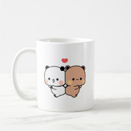 Taza De Café Oso panda, bubu y dudu amor