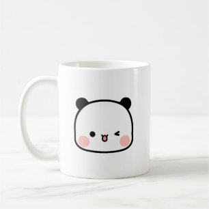 Taza De Café Oso panda, bubu y dudu, bubu facial