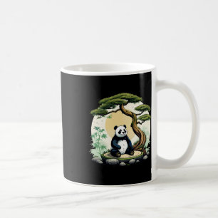 Taza De Café Oso Panda Buda Zen Yoga Idea de Meditación