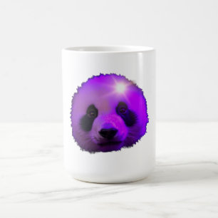 Taza De Café Oso Panda de Bambú Adorable