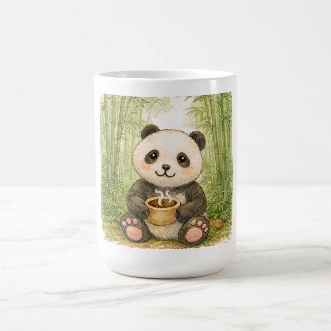 Taza De Café Oso panda lindo (Centro)
