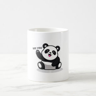 Taza De Café oso panda lindo