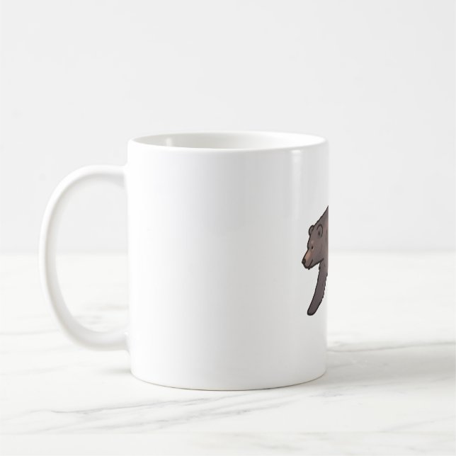 Taza De Café Oso pardo Magia (Izquierda)