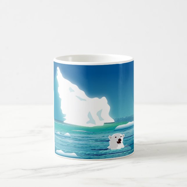 Taza De Café Oso polar (Centro)