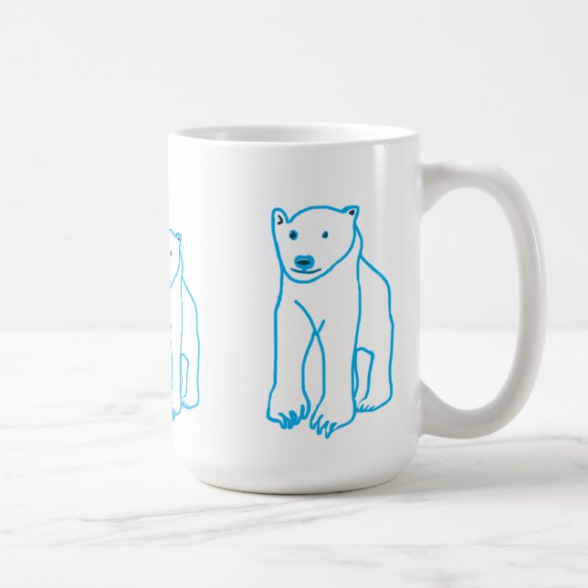 Taza De Café Oso polar (Derecha)