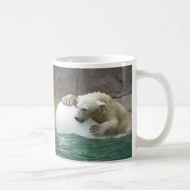 Taza De Café Oso polar del bebé (Derecha)