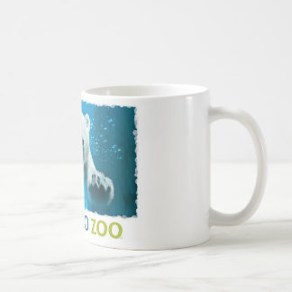Taza De Café Oso polar del parque zoológico de San Diego