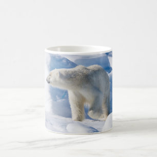 Taza De Café Oso Polar Masculino Joven