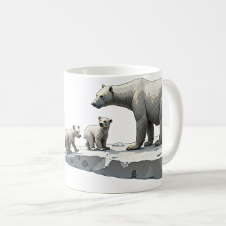 Taza De Café Oso Polar y Cubos