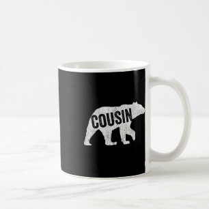 Taza De Café Oso Primo Familiar de Camping Oso Divertido Cou
