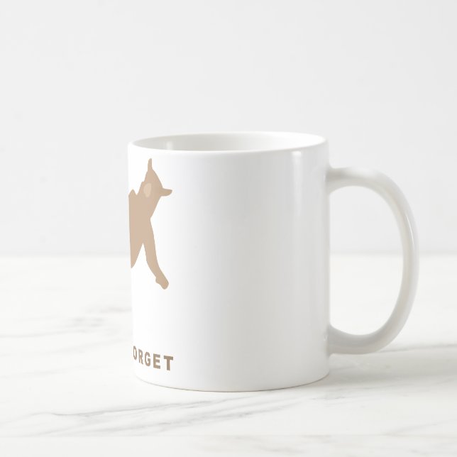 Taza De Café Oso que cae (Derecha)
