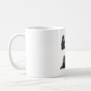 Taza De Café Oso solar lindo Delight � Arte animal puro