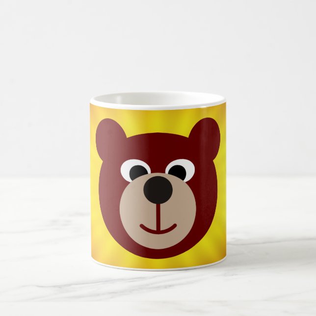 Taza De Café Oso sonriente (Centro)