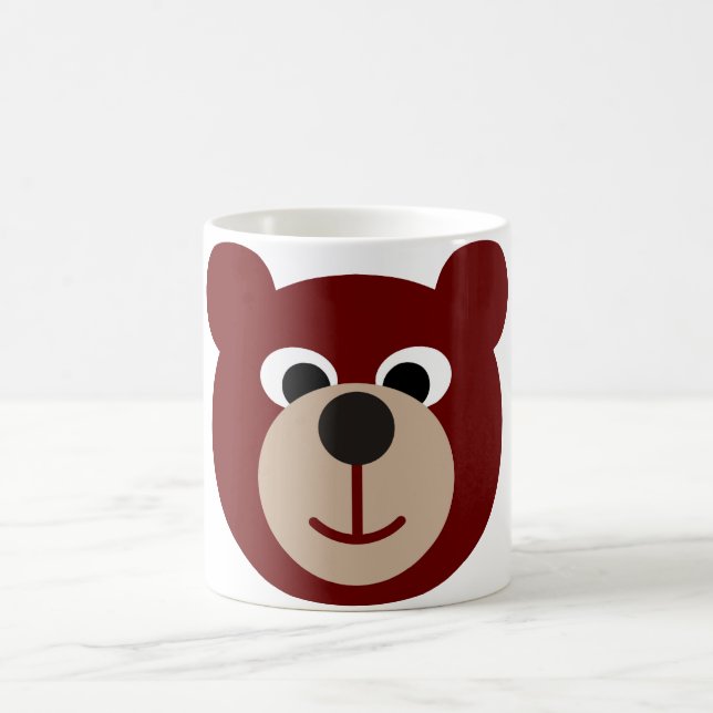 Taza De Café Oso sonriente (Centro)