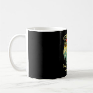 Taza De Café Oso vintage parque nacional de las grandes montaña
