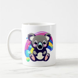 Taza De Café Oso y arcoiris kitanos personalizados