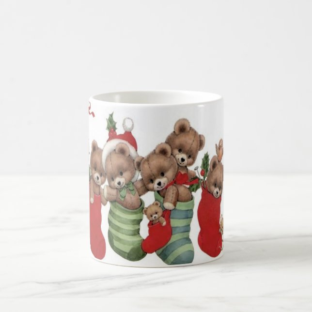 Taza De Café osos de peluche adorables imponentes (Centro)