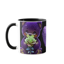 Taza de café Osos Morados Encantados de AlexDizain