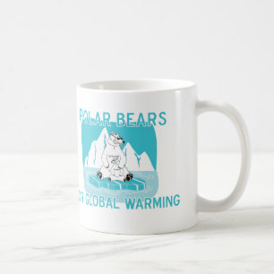 Taza De Café Osos polares para el calentamiento del planeta