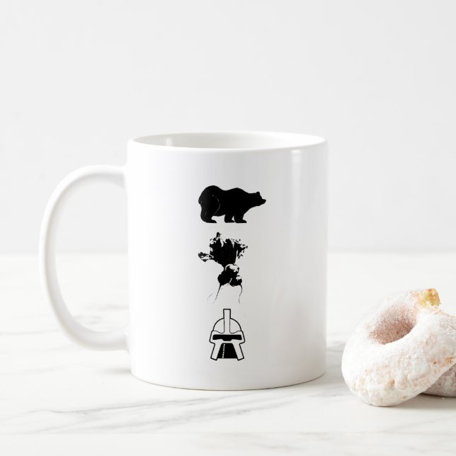Taza De Café Osos. Remolachas. Battlestar Galactica. (Con donut)